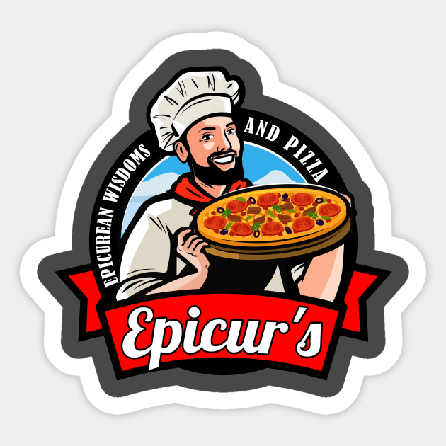 Epicurean Pizza Logo Sticker by Epicurean Pizza